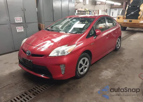 2012 Toyota Prius Two from USA, damaged, VIN JTDKN3DU3C5403275